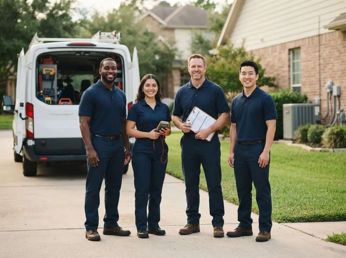 Certified HVAC technician near Texola, OK
